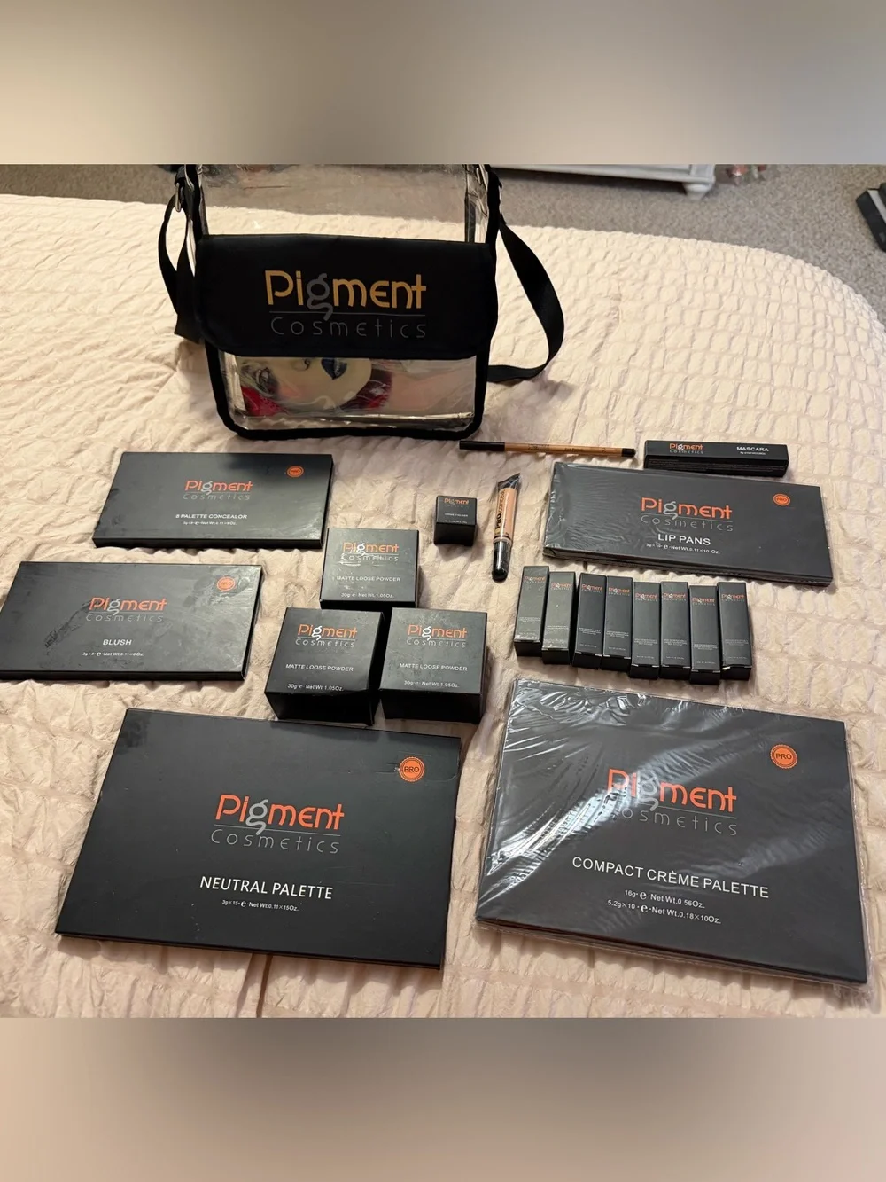 Pigment Cosmetics Mini Beauty Kit – Full Makeup Set – Brand New – $312 Retail
